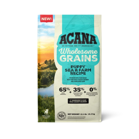 ACANA Wholesome Grains Puppy Sea & Farm Recipe