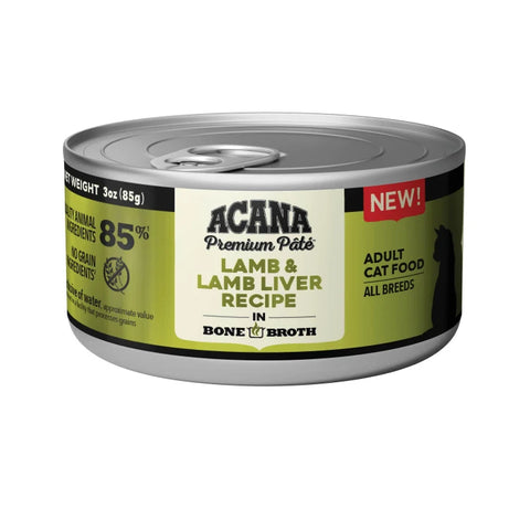 ACANA Premium Pate Lamb & Liver Recipe - CAT