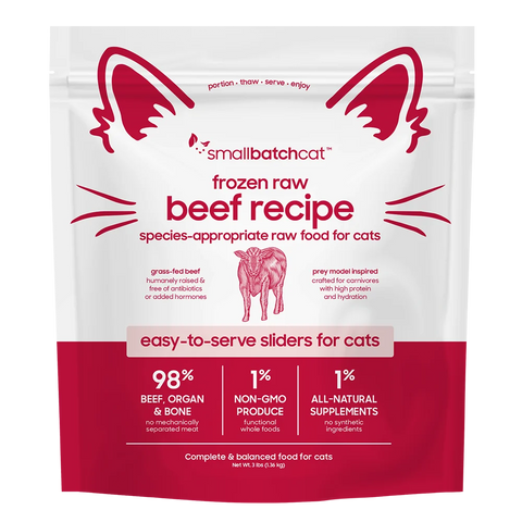 Smallbatch Raw Beef - CAT