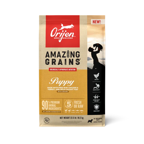 ORIJEN Amazing Grains Puppy Recipe