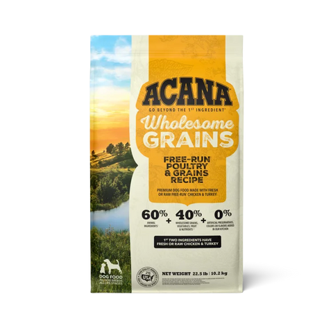 ACANA Wholesome Grains Free-Run Poultry & Grains