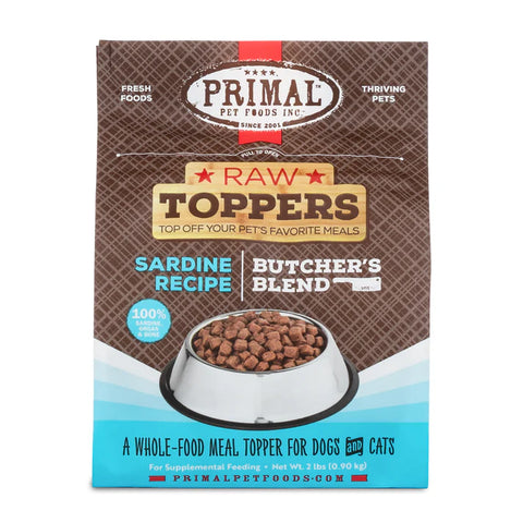 Primal Butcher's Blend Toppers - Sardine