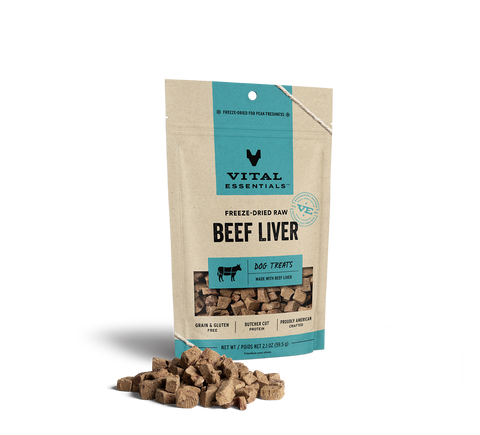 Vital Essentials Freeze-Dried Beef Liver Treats