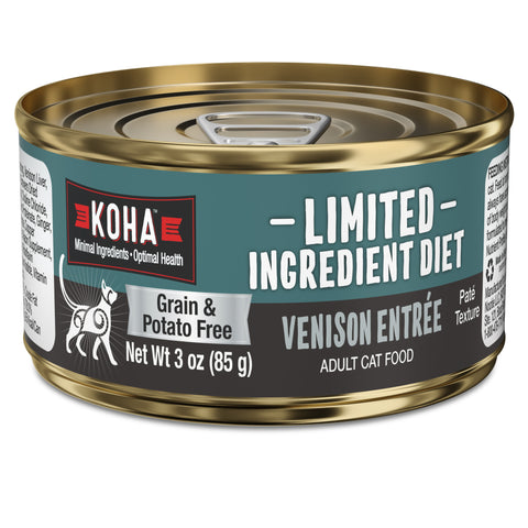 Koha Limited Ingredient Venison Pate' - CAT