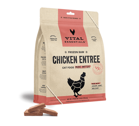Vital Essentials Frozen Chicken Entree - CAT
