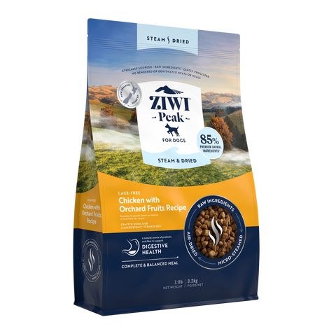 Ziwi Peak Steam & Dried Chicken with Orchard Fruits