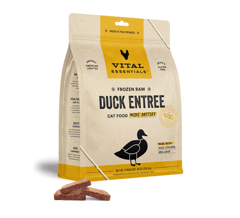 Vital Essentials Frozen Duck Entree - CAT