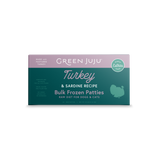 Green Juju Frozen Extras Turkey + Sardines Recipe