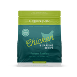 Green Juju Frozen Extras Chicken + Sardines Recipe