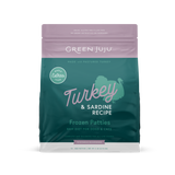 Green Juju Frozen Extras Turkey + Sardines Recipe