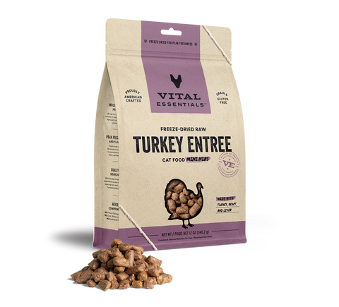 Vital Essentials Freeze-Dried Turkey - CAT