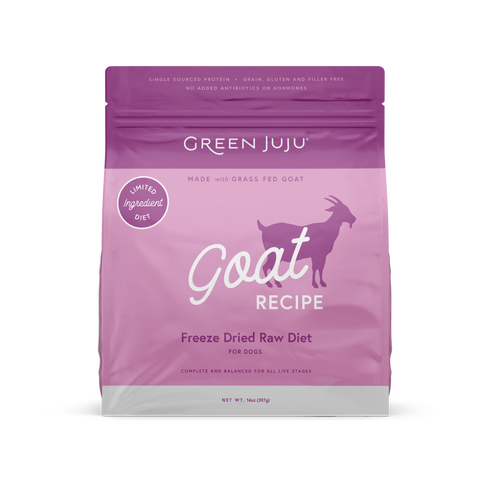 Green Juju Freeze Dried Raw Diet - Goat Recipe