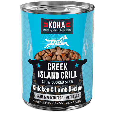 Koha Greek Island Grill Slow Cooked Stew Chicken and Lamb