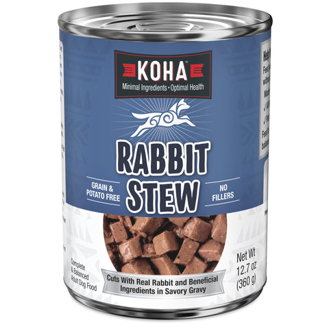 Koha Minimal Ingredient Rabbit Stew