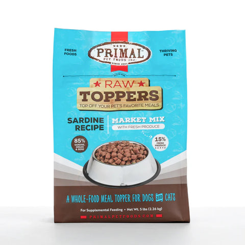 Primal Market Mix Toppers - Sardine