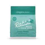 Green Juju Frozen Rabbit Recipe with Duck Liver