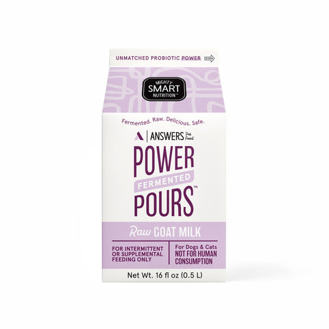 Answers Power Pours Raw Goat Milk