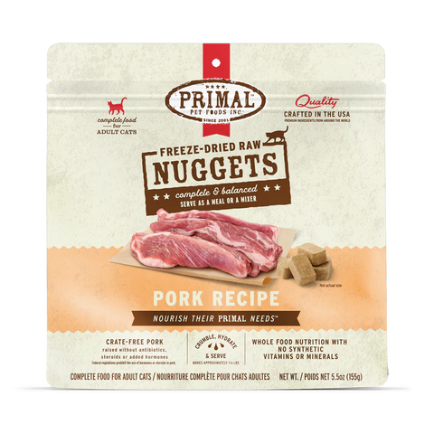 Primal Freeze-Dried Pork - CAT