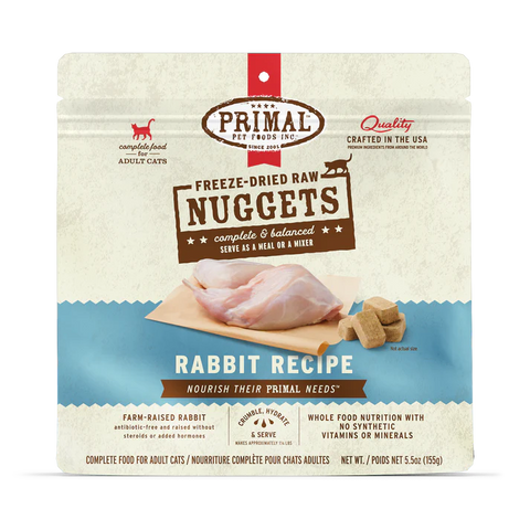 Primal Freeze-Dried Rabbit - CAT
