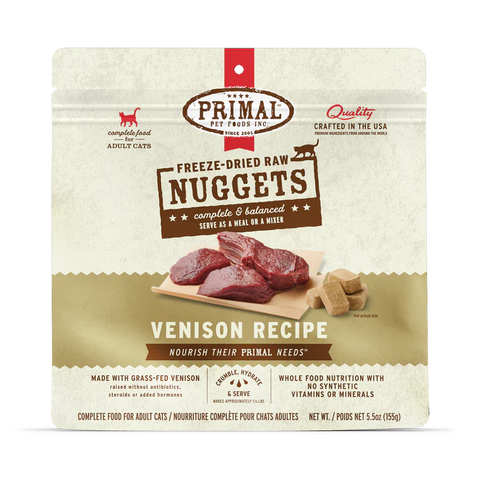 Primal Freeze-Dried Venison - CAT