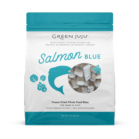 Green Juju Freeze-Dried Salmon Blue Whole Food Bites