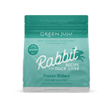 Green Juju Frozen Rabbit Recipe with Duck Liver