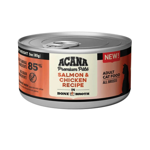 ACANA Premium Pate Salmon & Chicken Recipe - CAT