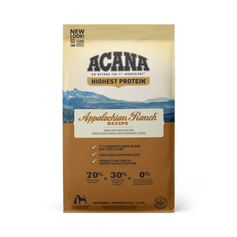 ACANA Highest Protein Appalachian Ranch Recipe