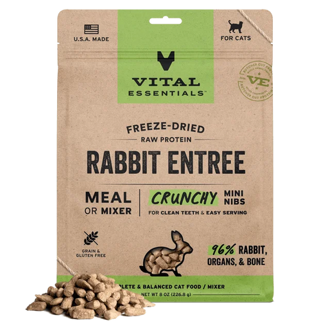 Vital Essentials Freeze-Dried Rabbit - CAT