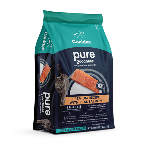 Canidae PURE Grain Free Salmon Recipe - CAT