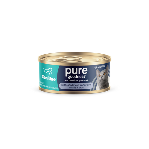 Canidae PURE High-Protein Sardine and Mackerel in Broth - CAT