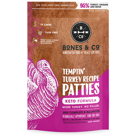 Bones & Co Raw Temptin' Turkey