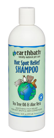 Earthbath Tea Tree & Aloe Vera Hot Spot Relief Shampoo