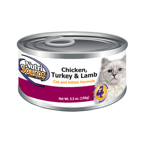 NutriSource Chicken/Turkey/Lamb - CAT