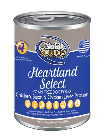 NutriSource Grain Free Heartland Select