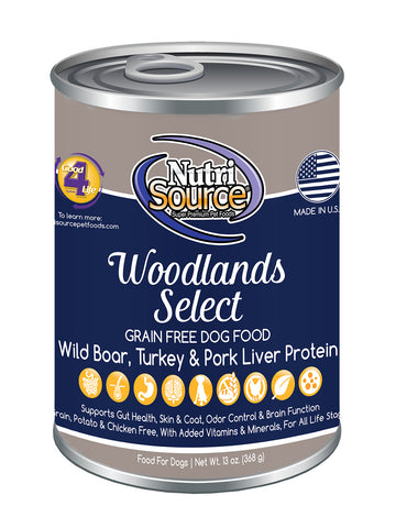 NutriSource Grain Free Woodlands Select