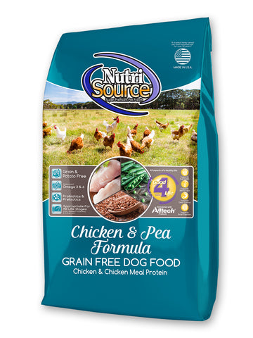 NutriSource Grain Free Chicken & Peas