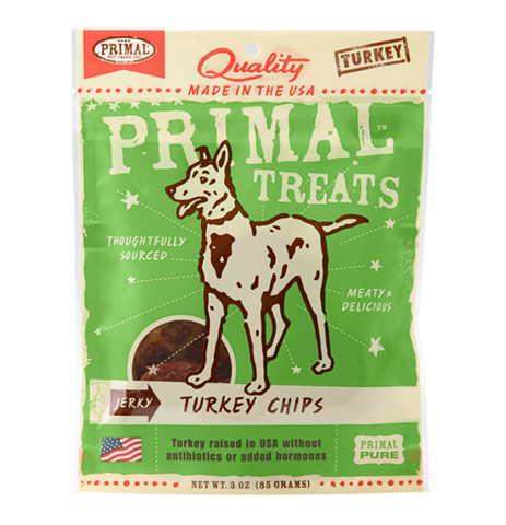 Primal Turkey Jerky Chip Treats